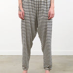 Ichi Antiquities Apparel Womens Lounge Stripe Pants Navy / One Size