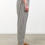 Ichi Antiquities Apparel Womens Lounge Stripe Pants Navy / One Size