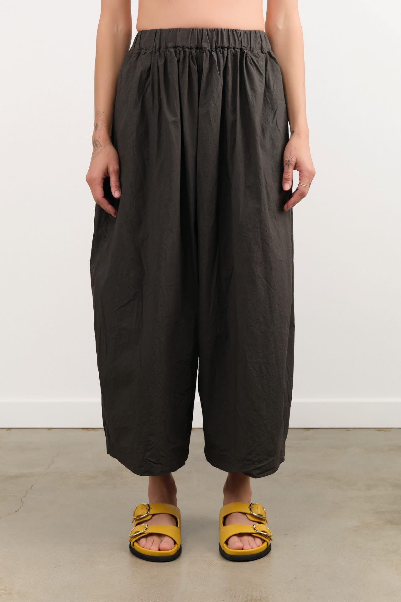 Ichi Antiquities Apparel Womens Pants Typewriter Pants Charcoal / One Size