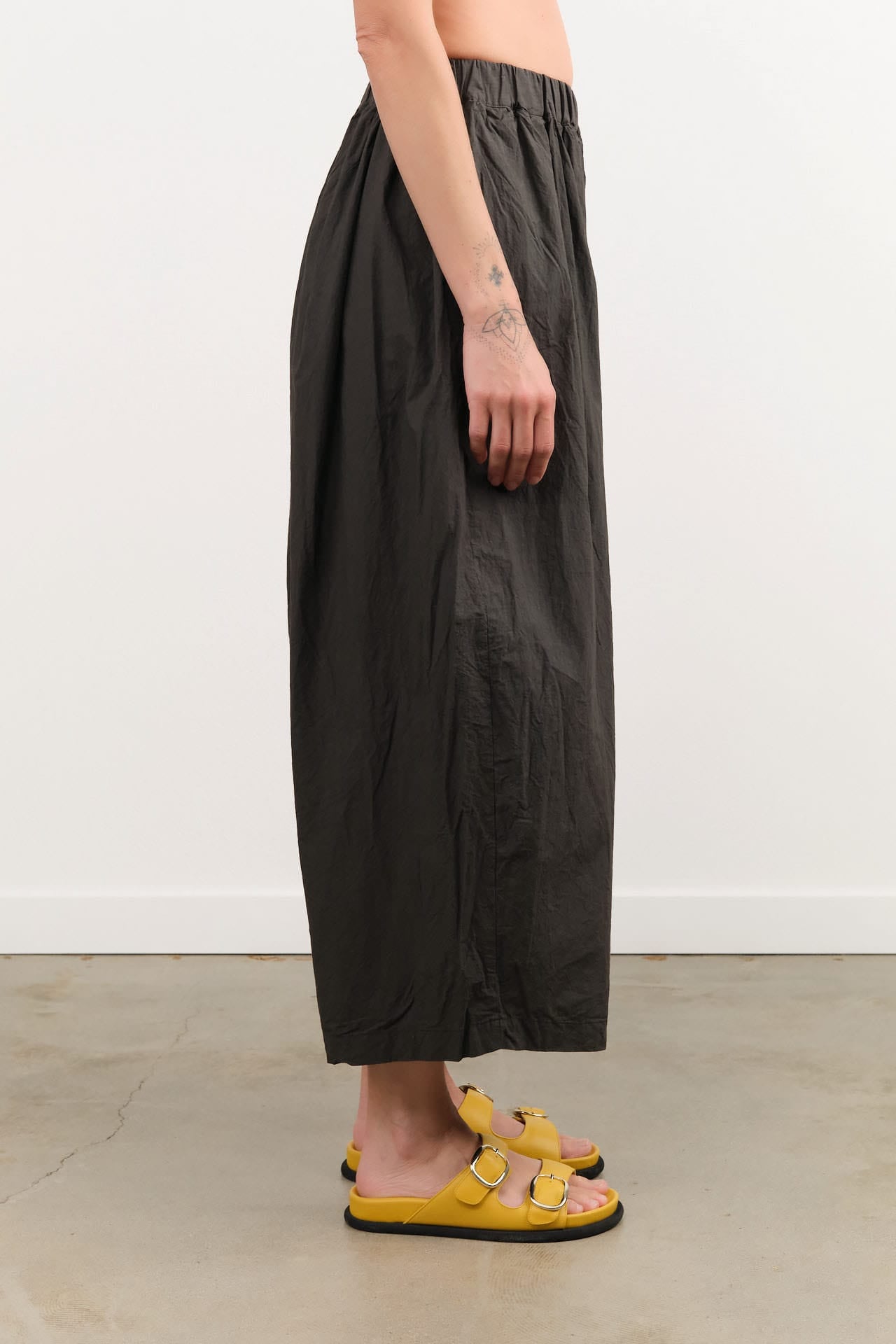 Ichi Antiquities Apparel Womens Pants Typewriter Pants Charcoal / One Size