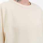 Ichi Antiquities Apparel Womens Blouses Undyed Waffle Pullover Natural / One Size