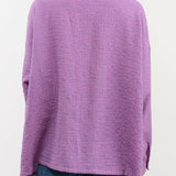 Ichi Antiquities Apparel Womens Blouses Wool Cotton Gingham Shirt Pink x Blue / One Size