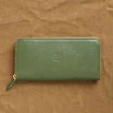 Ametista Zip Around Wallet in Cipresso