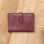 Il Bisonte Accessories Wallets Archivio Wallet in Black Cherry Black Cherry / 5.5" L X 4" W X 0.5" D