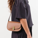 Il Bisonte Accessories Bags Atelier Crossbody Bag Cioccolato / 8" L X 5" W X 2.5" D
