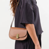 Il Bisonte Accessories Bags Atelier Crossbody Bag Cioccolato / 8" L X 5" W X 2.5" D