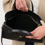 Il Bisonte Accessories Bags Atelier Handbag Nero / 12.5" L X 8.25" W X 5" D