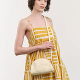 Il Bisonte Accessories Bags Classic Crossbody Bag in Milk Milk / 8.5" L X 6.25" H X 3" D