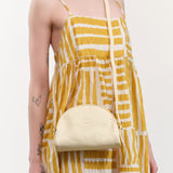Il Bisonte Accessories Bags Classic Crossbody Bag in Milk Milk / 8.5" L X 6.25" H X 3" D
