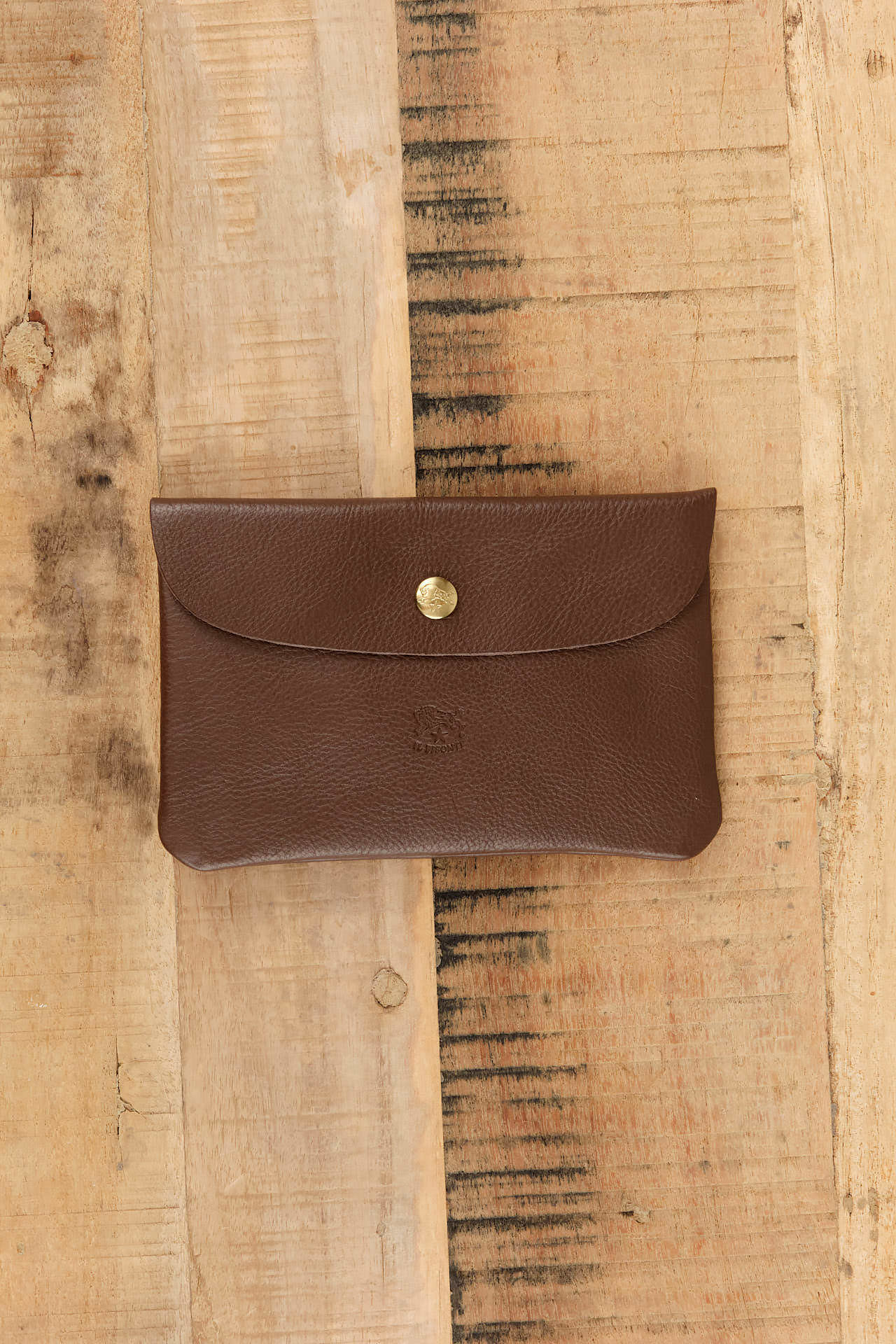Il Bisonte Accessories Wallets Classic Envelope Case in Marrone Tabacco Marrone Tabacco