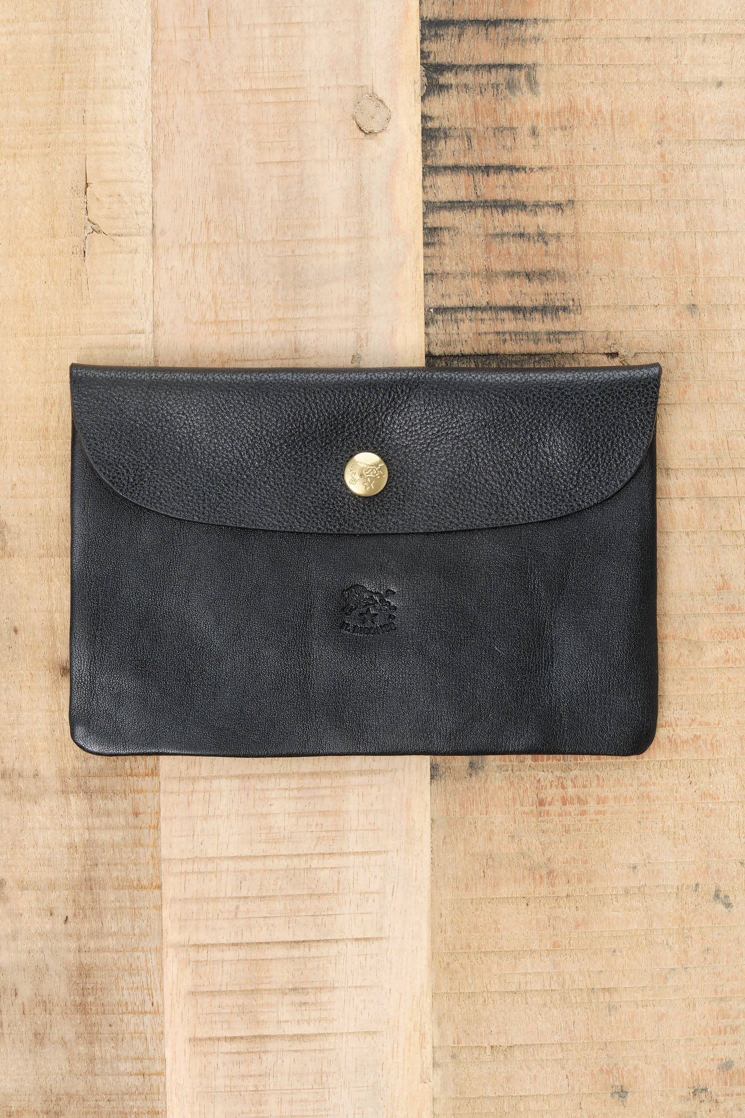 Il Bisonte Classic Envelope Case in Nero