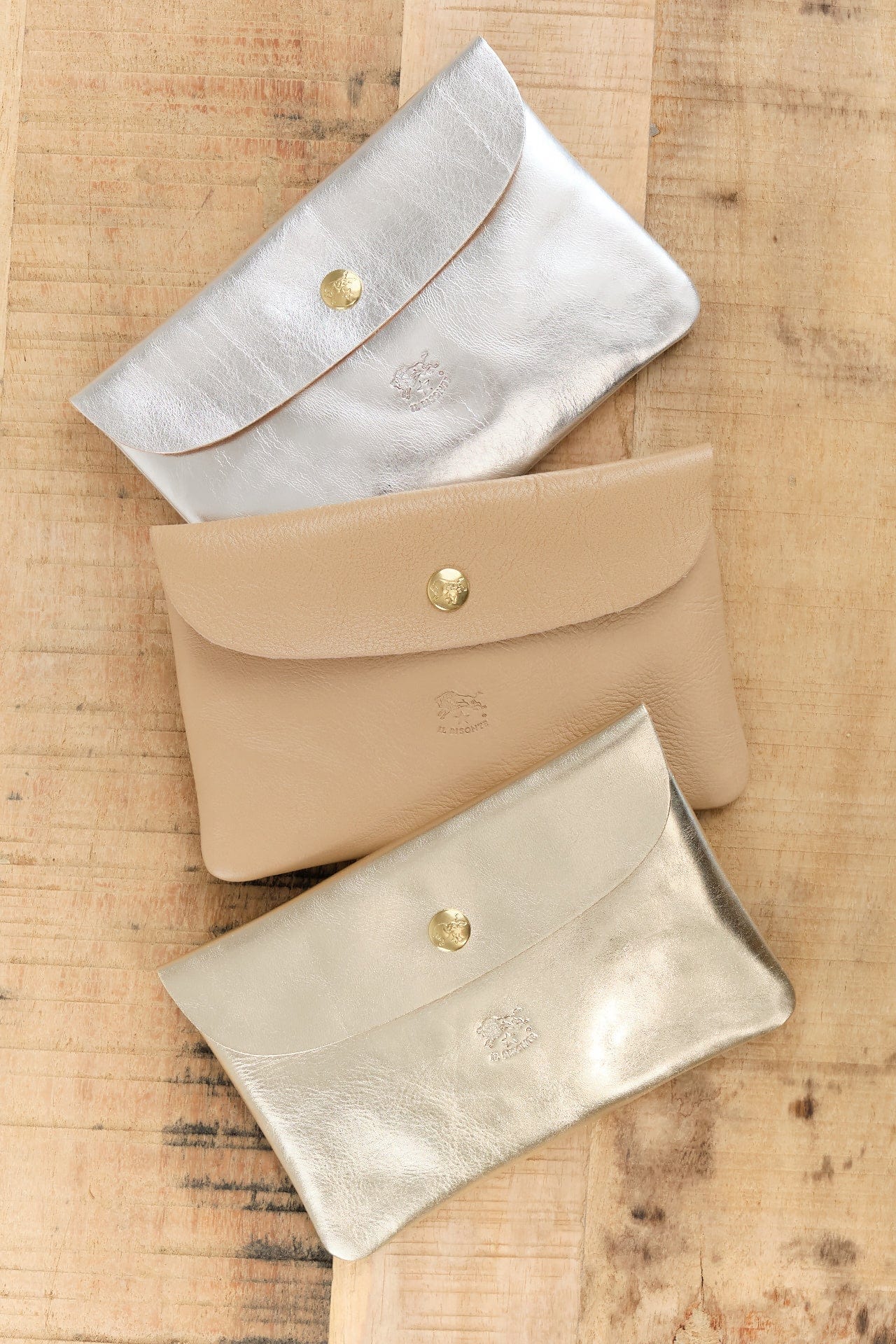 Il Bisonte Accessories Bags Classic Envelope Case in Caffe Latte Caffe Latte / 6.25" L X 4.25" W X .5" D