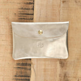 Il Bisonte Accessories Bags Classic Envelope Case in Platino Platino / 6.25" L X 4.25" W X .5" D