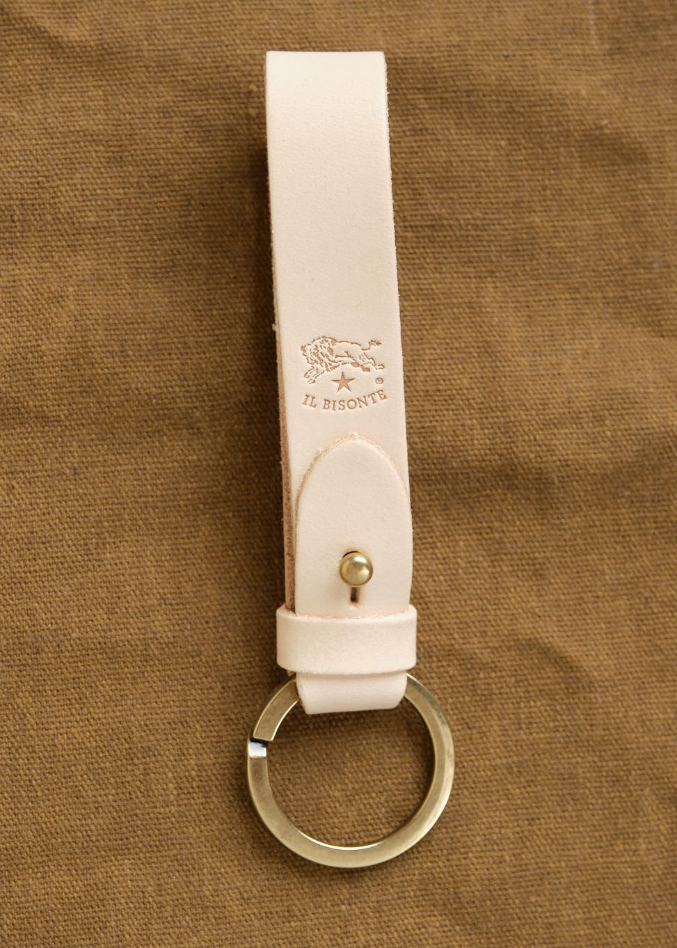 Il Bisonte Accessories Keychains Classic Key Holder Naturale