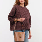 Il Bisonte Accessories Bags Consuelo Bucket Bag Chocolate / 9.5" L X 8" W X 4.75" D