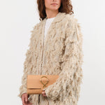 Il Bisonte Accessories Bags Consuelo Clutch Bag in Naturale Naturale / 9.5" L X 6.25" W 1.5" D