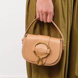 Il Bisonte Accessories Bags Consuelo Crossbody Bag in Naturale Naturale / 7" L X 6" W X 2.75" D