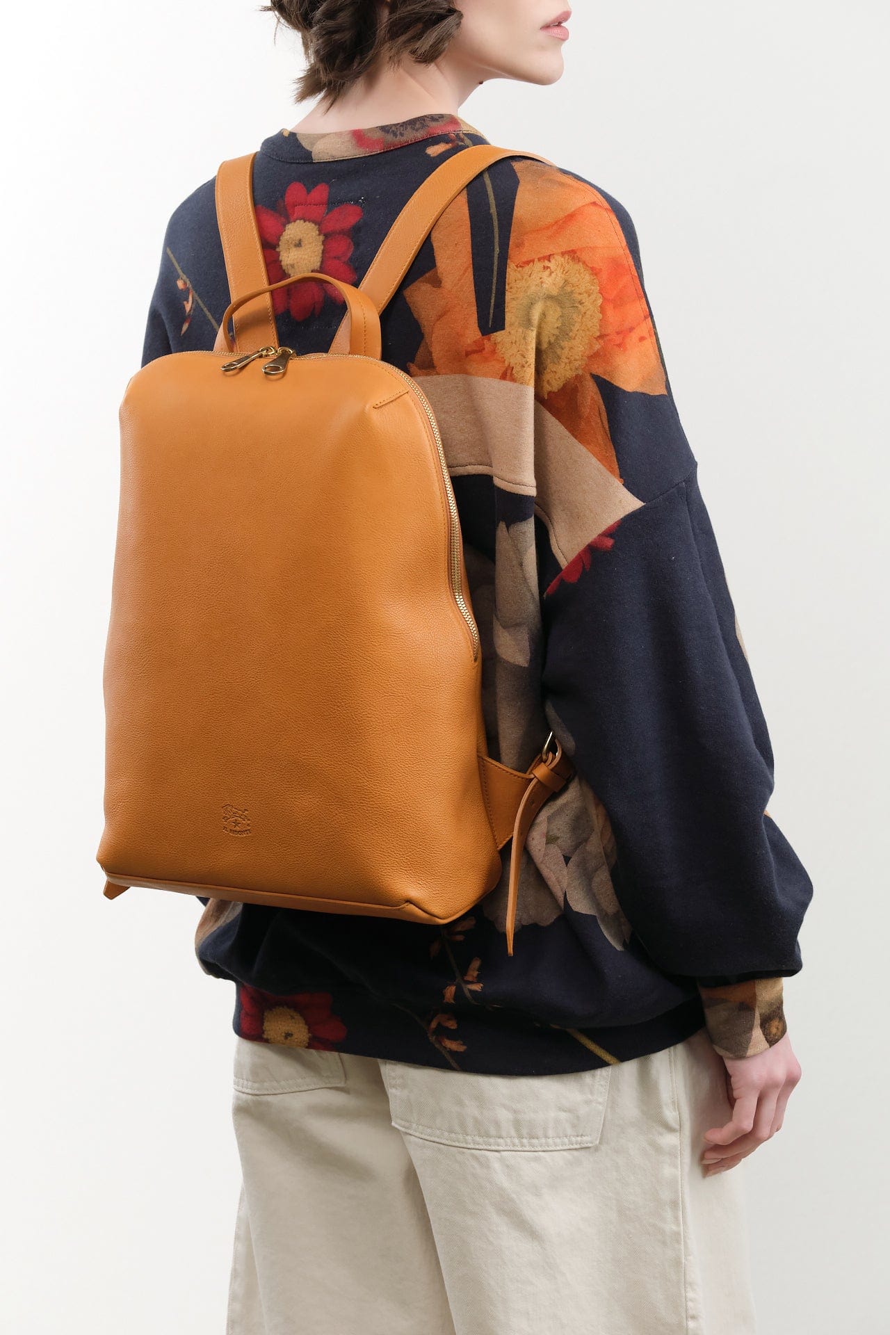 Il Bisonte Accessories Bags Duccio Backpack Bag Naturale / 11" L X 15.5" H X 4.25" D