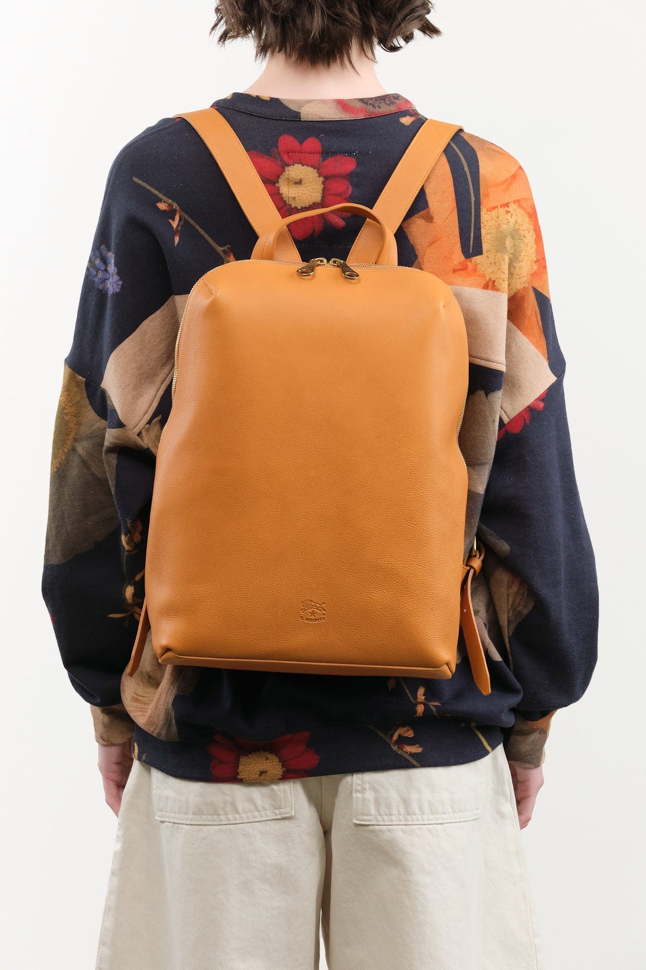 Il Bisonte Accessories Bags Duccio Backpack Bag Naturale / 11" L X 15.5" H X 4.25" D