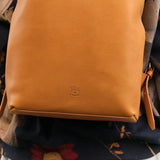 Il Bisonte Accessories Bags Duccio Backpack Bag Naturale / 11" L X 15.5" H X 4.25" D