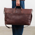 Il Bisonte Accessories Bags Galileo Travel Bag Caffe / 23.25" L X 12.5" W X 6.75" D