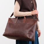 Il Bisonte Accessories Bags Galileo Travel Bag Caffe / 23.25" L X 12.5" W X 6.75" D