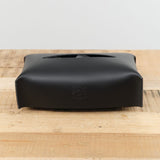 Il Bisonte Home Bath Accessories Kleenex Tissue Dispenser in Nero Nero / 9.75" L X 5.5" W X 3" D