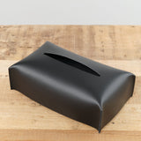 Il Bisonte Home Bath Accessories Kleenex Tissue Dispenser in Nero Nero / 9.75" L X 5.5" W X 3" D