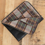 Il Bisonte Accessories Bags Leather Portfolio in Nero Nero / 13" L X 9.75" W X .5" D