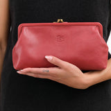 Manuela Clutch Bag in Rosso