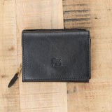 Il Bisonte Medium Classic Wallet in Nero