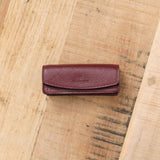 Il Bisonte Accessories Bags Musa Lipstick Holder in Black Cherry Black Cherry / 4" L X 1.5" W X 1.25" D