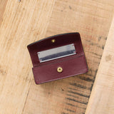 Il Bisonte Accessories Bags Musa Lipstick Holder in Black Cherry Black Cherry / 4" L X 1.5" W X 1.25" D