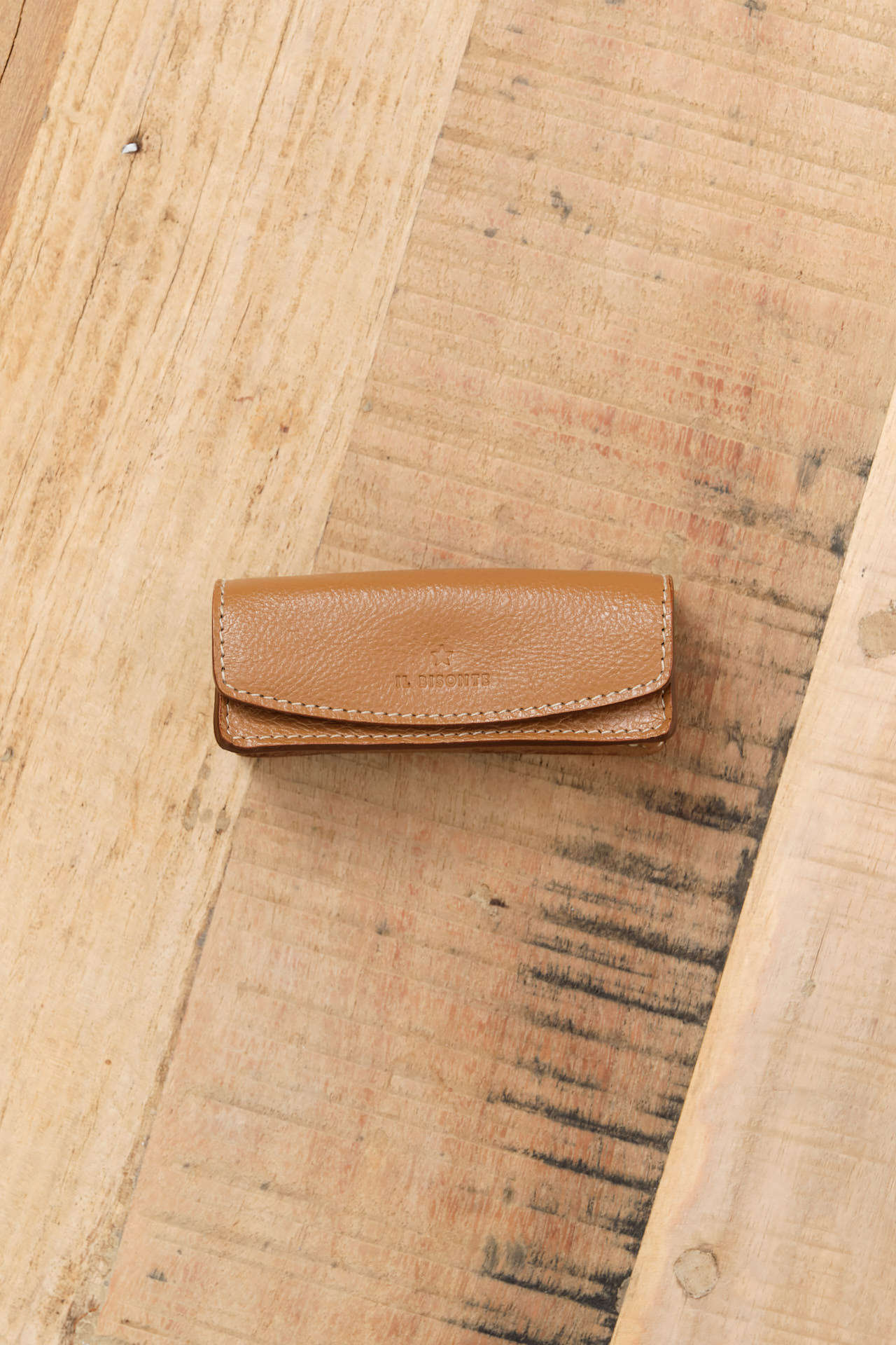 Il Bisonte Accessories Bags Musa Lipstick Holder in Gianduia Gianduia / 4" L X 1.5" W X 1.25" D