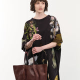 Il Bisonte Accessories Bags Nina Tote Bag Caffe / 17.75" L X 12.5" H X 7" D