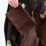 Il Bisonte Accessories Bags Nina Tote Bag Caffe / 17.75" L X 12.5" H X 7" D