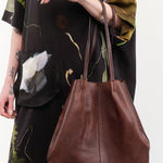Il Bisonte Accessories Bags Nina Tote Bag Caffe / 17.75" L X 12.5" H X 7" D