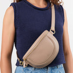 Il Bisonte Accessories Bags Oliveta Belt Bag in Beige Vasari Beige Vasari / 11" L X 6" W X 0.5" D