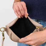 Il Bisonte Accessories Bags Oliveta Belt Bag in Beige Vasari Beige Vasari / 11" L X 6" W X 0.5" D