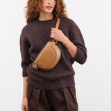 Il Bisonte Accessories Bags Oliveta Belt Bag in Gianduia Gianduia / 11" L X 6" W X 0.5" D
