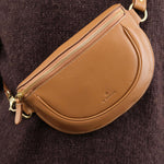 Il Bisonte Accessories Bags Oliveta Belt Bag in Gianduia Gianduia / 11" L X 6" W X 0.5" D