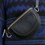 Nero Oliveta Belt Bag by Il Bisonte