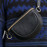 Nero Oliveta Belt Bag by Il Bisonte