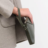 Il Bisonte Accessories Bags Oriuolo Clutch Bag Forest / 9.75" L X 5.5" W X 1.25" D