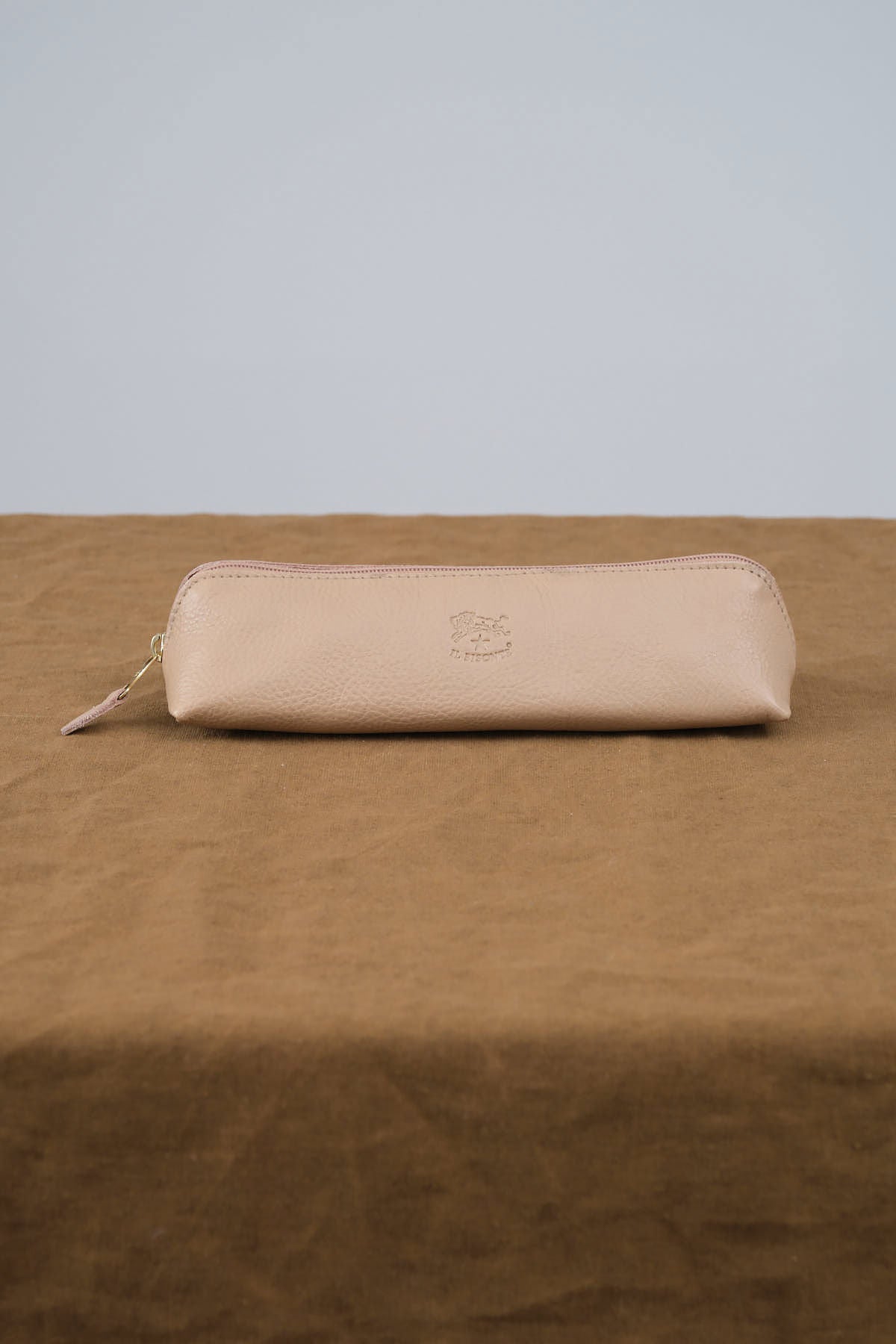 Front view of Pencil Case in Caffe Latte