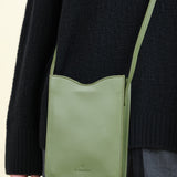 Close up of Roseto Crossbody Bag in Cipresso