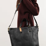Il Bisonte Accessories Bags Segno Tote Bag Nero / 19.75" L X 14.5" W X 6" D