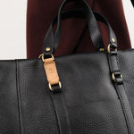 Il Bisonte Accessories Bags Segno Tote Bag Nero / 19.75" L X 14.5" W X 6" D