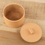 Il Bisonte Home Kitchen Containers Short Cowhide Container