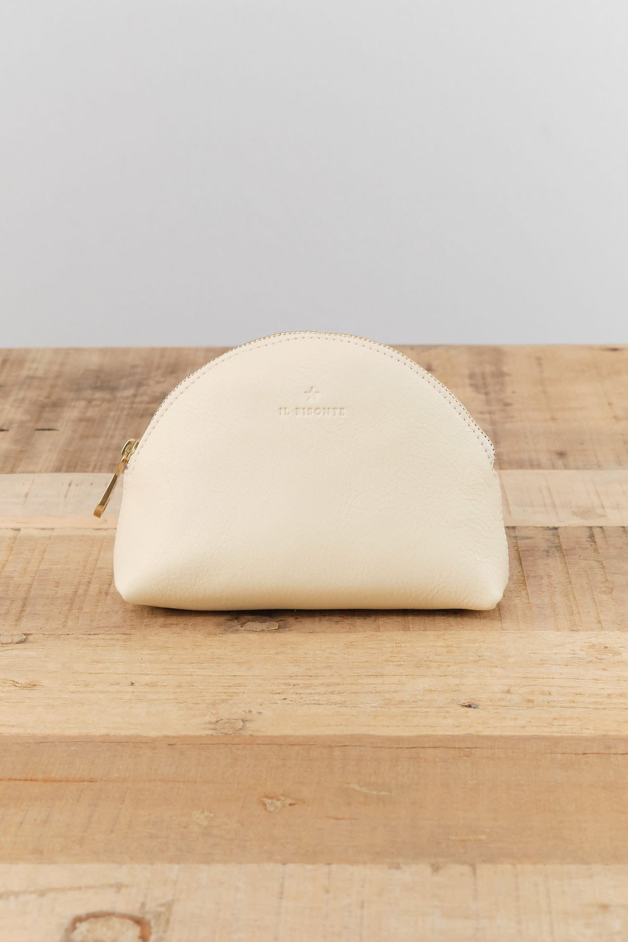 Il Bisonte Accessories Bags Small Bigallo Beauty Case Milk / 6" L X 4.25" H X 2" D